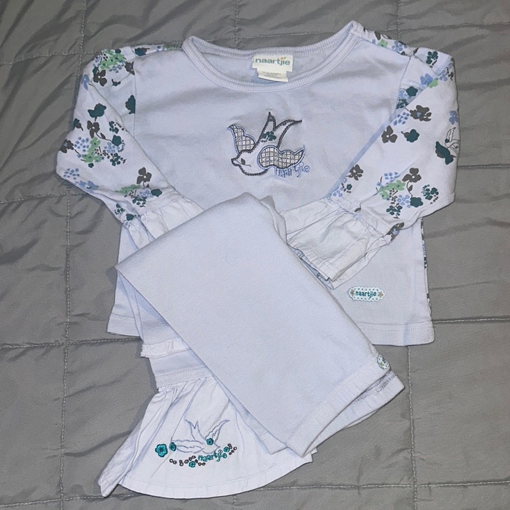 Nannette Kids Pajamas - Blue Floral